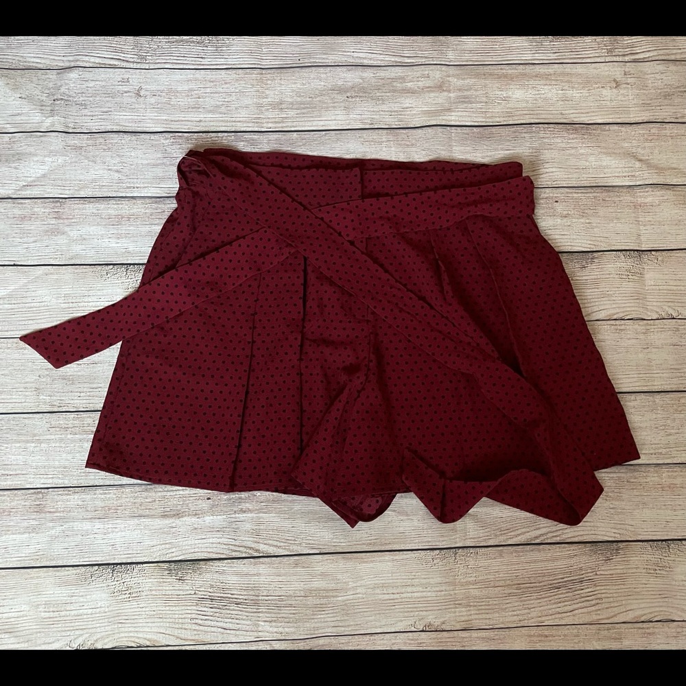 Shorts Michael Kors red /black polka dots